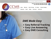 Tablet Screenshot of ccmedicaltx.com